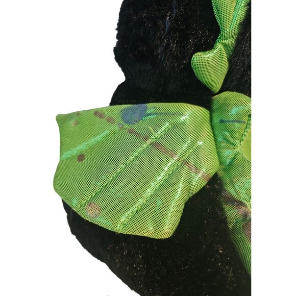 Feisty Pets Fabio Flamefart Dragon Plush Gamestop Black Green 2017 READ DESCRIPT - Picture 8 of 14